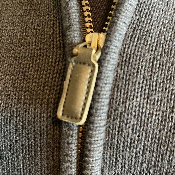 Oscar D La Renta knit sweater, men’s Sz XL, blue - Picture 5 of 6